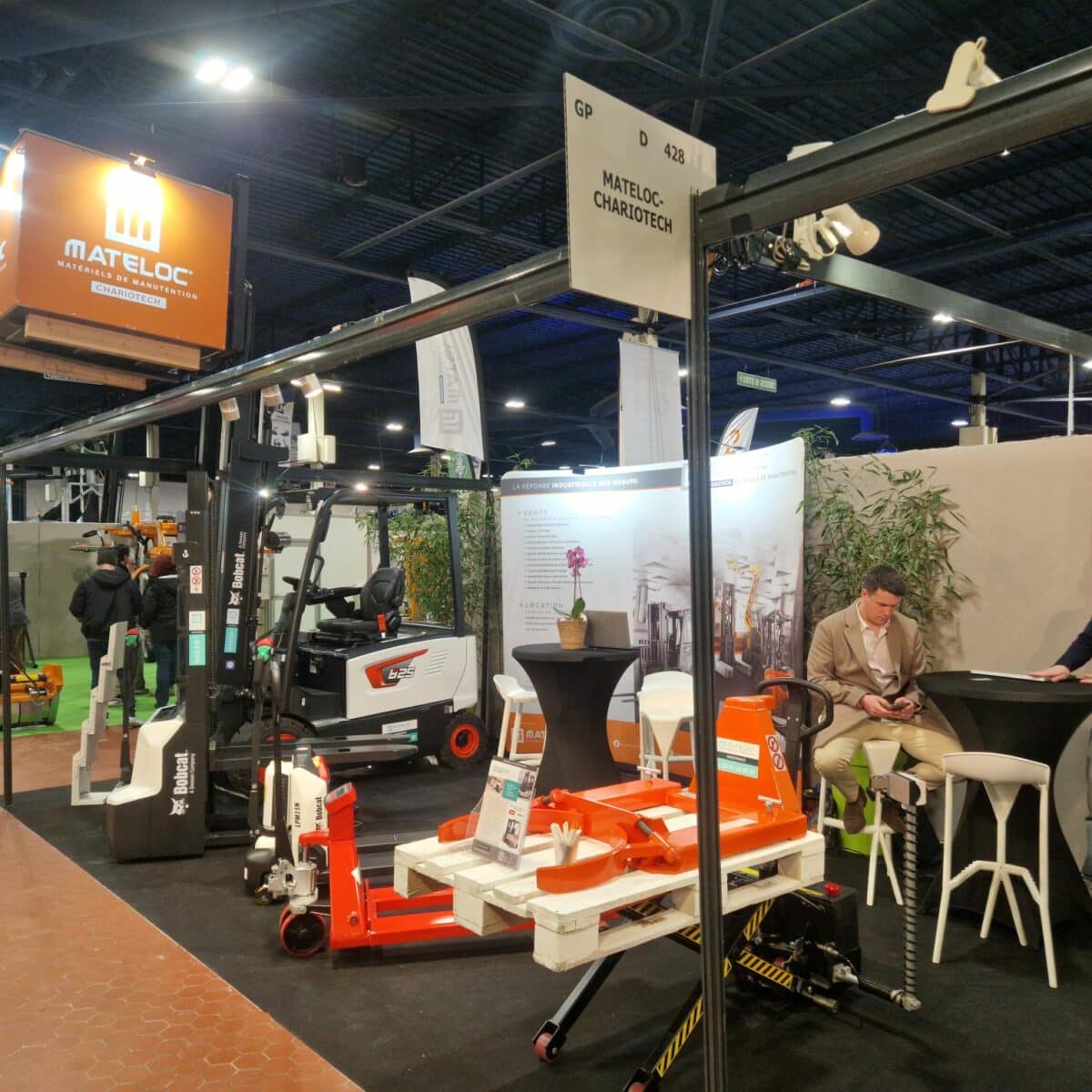 Mateloc manutention Chariotech présent au SIVAL 2026